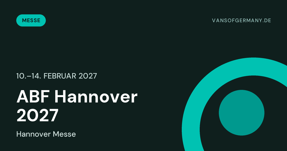ABF Hannover 2027, 10.–14. Februar 2027, Hannover Messe