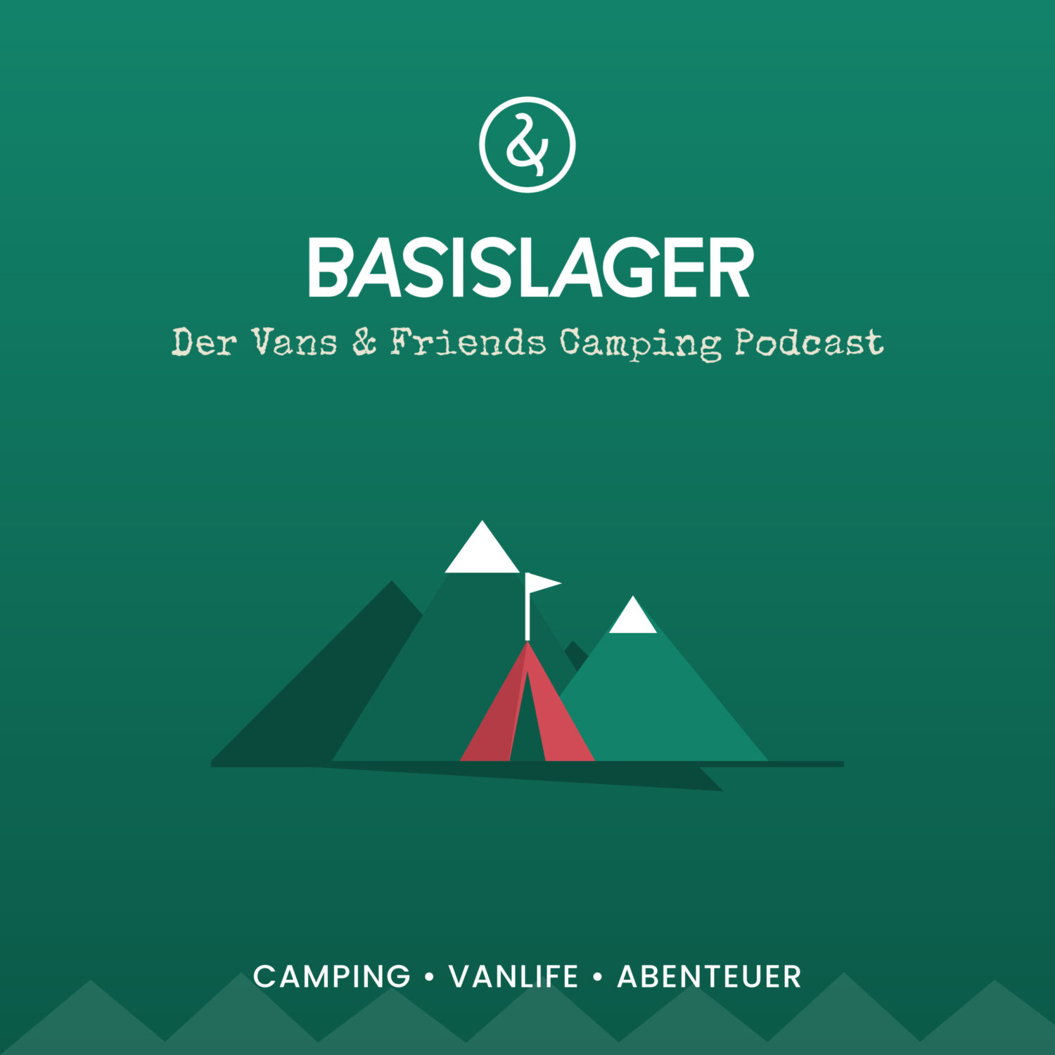 Cover: Basislager – Der Camping Podcast von Vans & Friends
