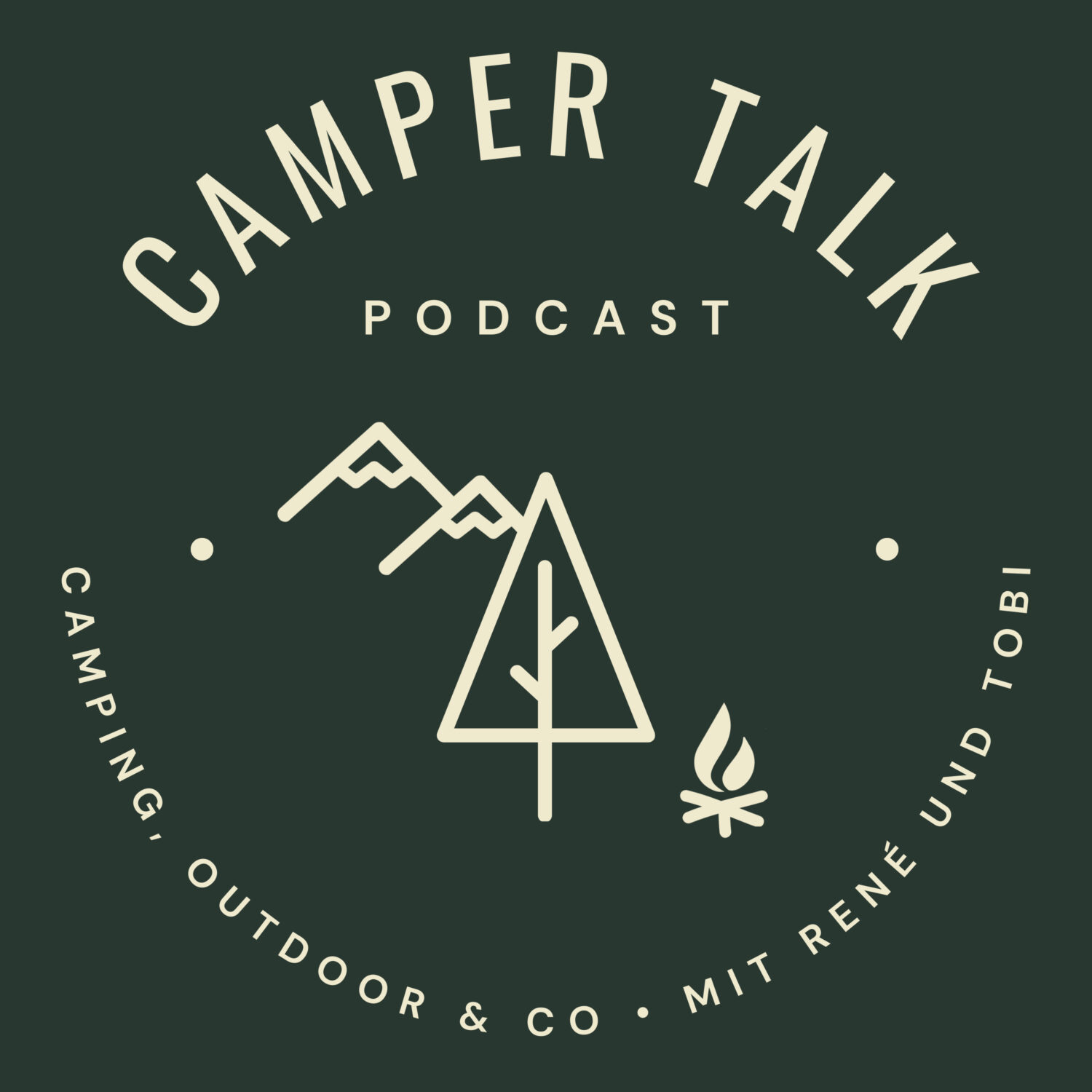 Cover: Campertalk Podcast: Camping, Outdoor & Co. mit René und Tobi