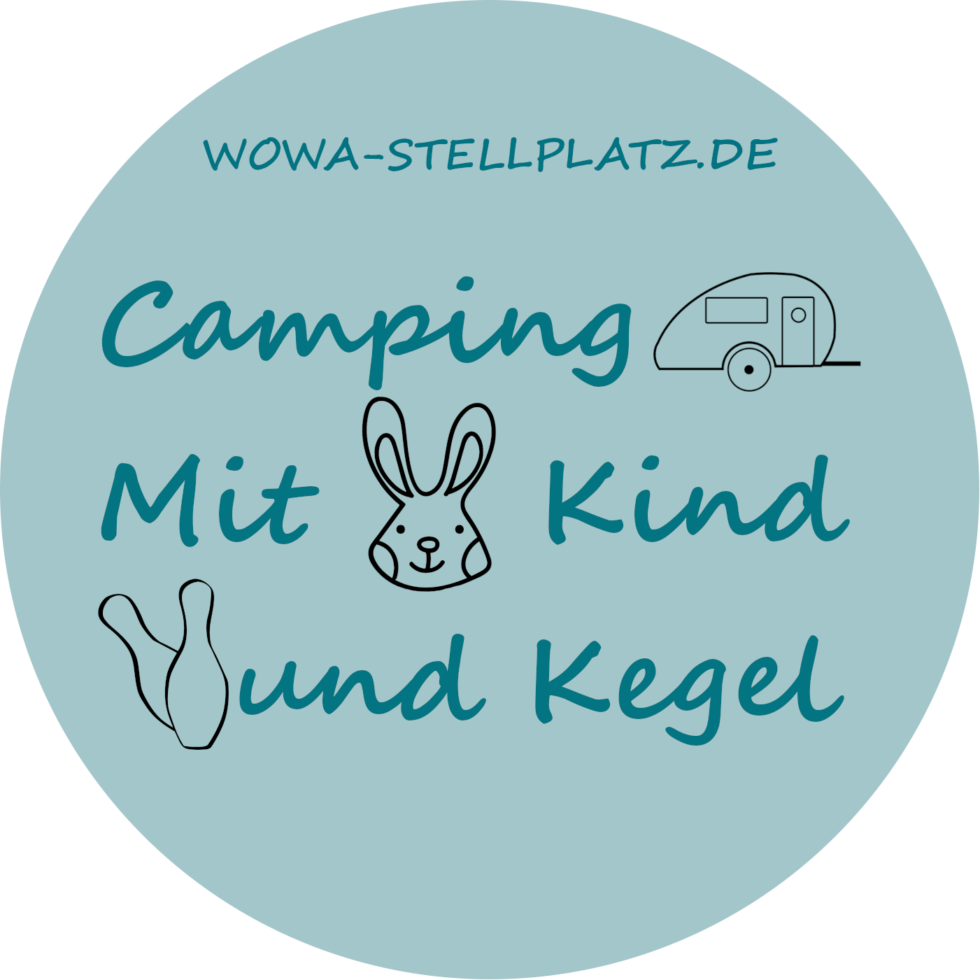 Cover: Camping mit Kind und Kegel