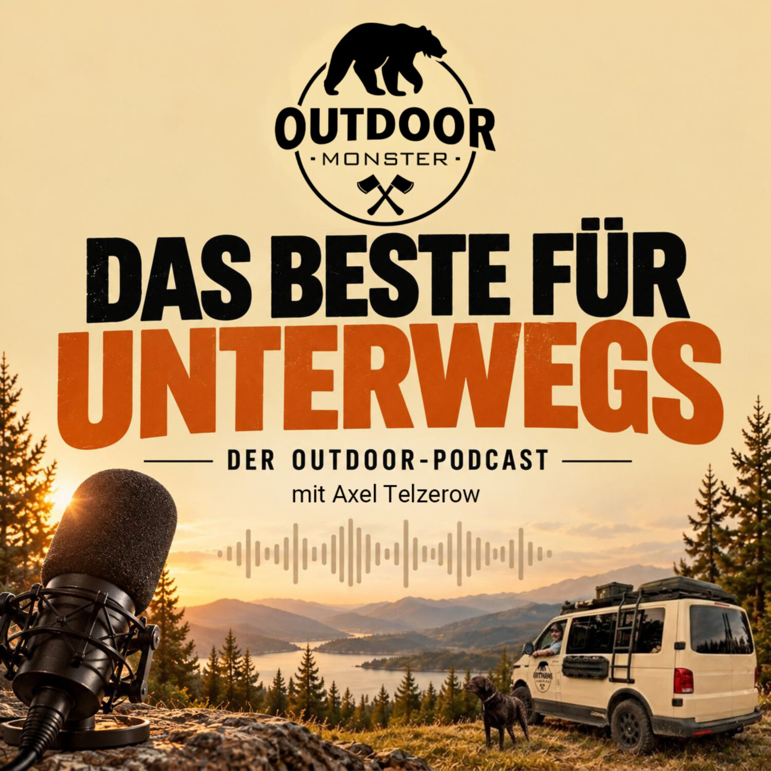 Cover: Das Beste für unterwegs – Der OutdoorMonster Podcast